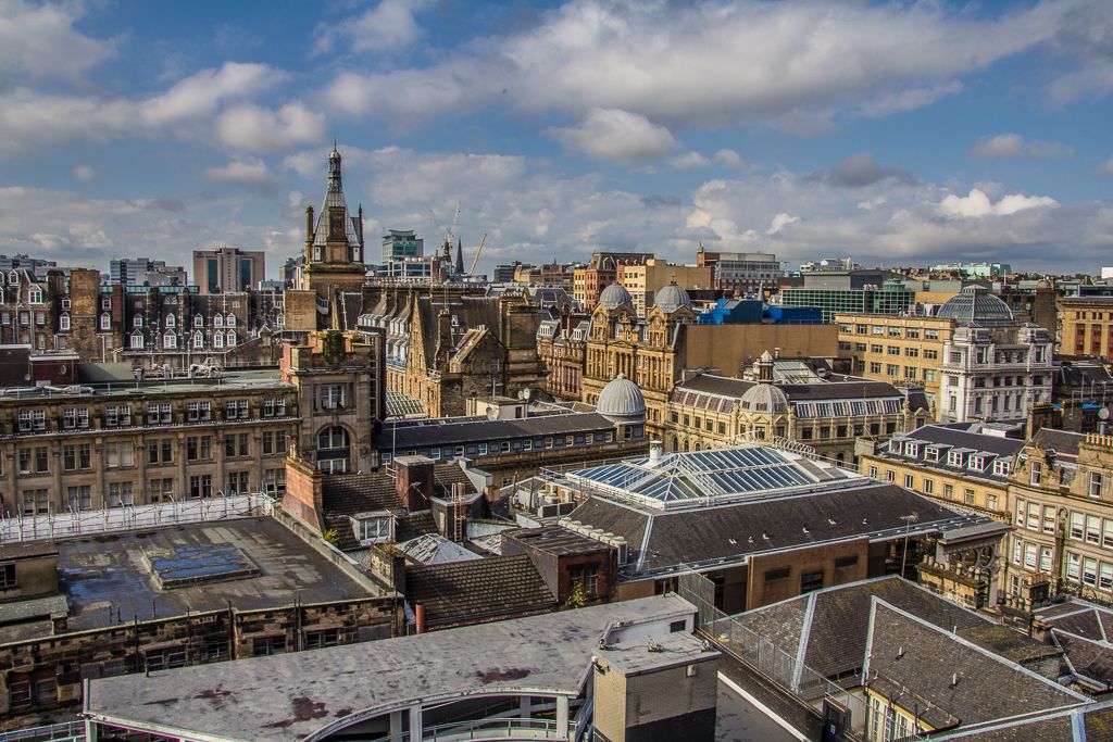 Schottland - Glasgow - Aussicht von The Lighthouse