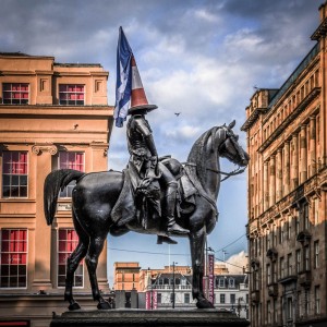 Schottland - Glasgow - Denkmal