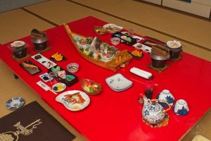 Japan - Mie - Ise Bucht - Besonderes Abendessen