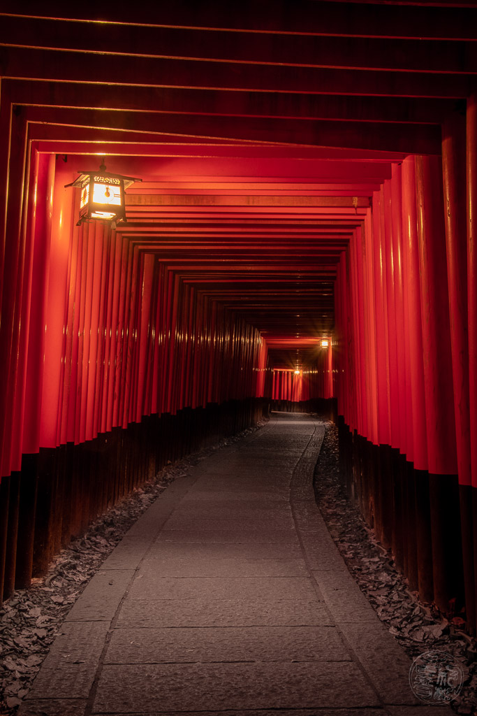 Japan (2020) - 070a Kyoto Fushimi Inari-Taisha (Nacht)